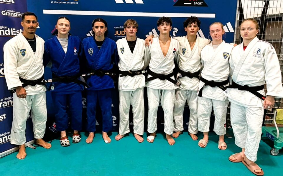Nos judokas à l’épreuve du très haut niveau : Stage Multifrontières à Strasbourg !