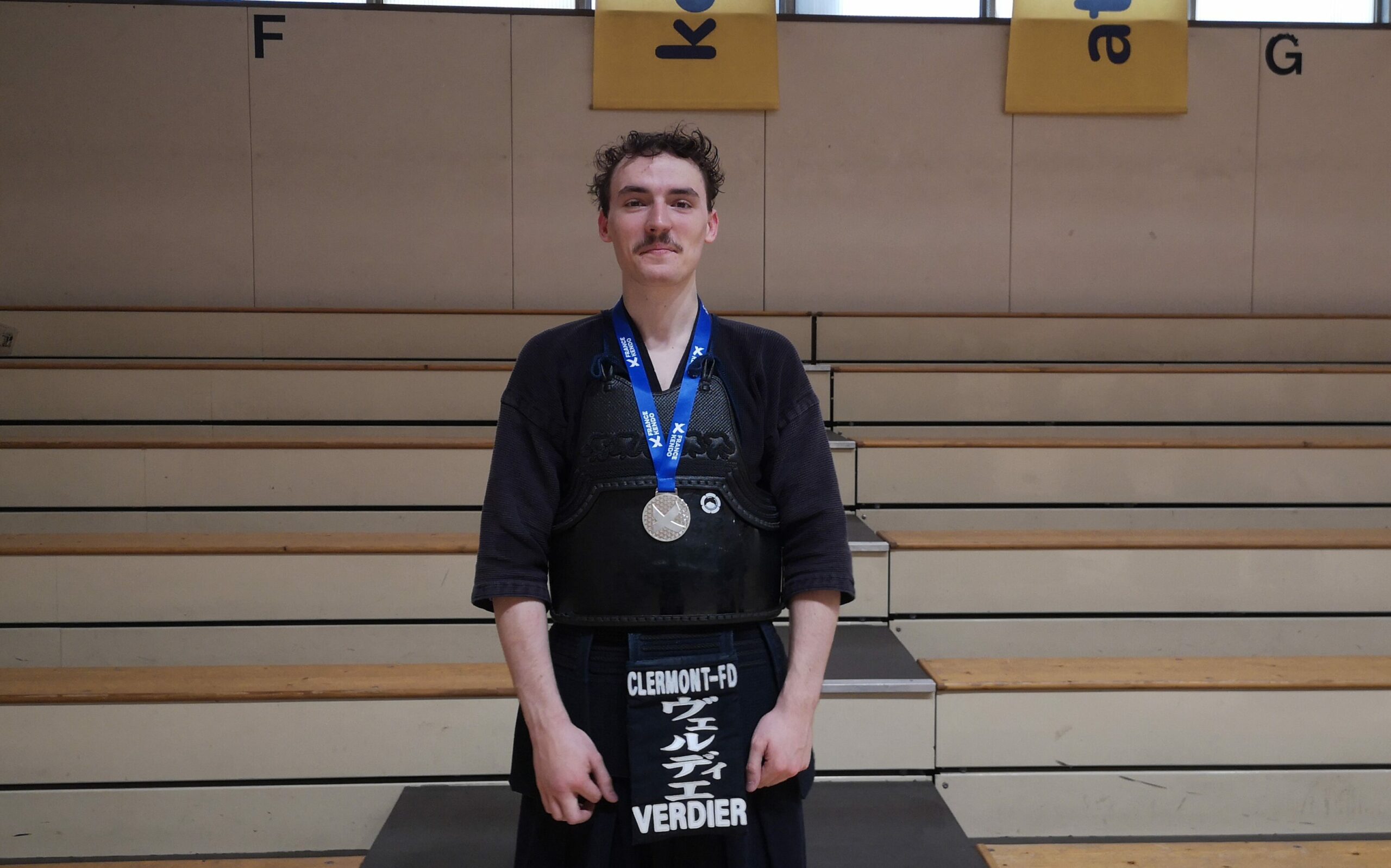 Benjamin Verdier, vice-champion France de Kendo