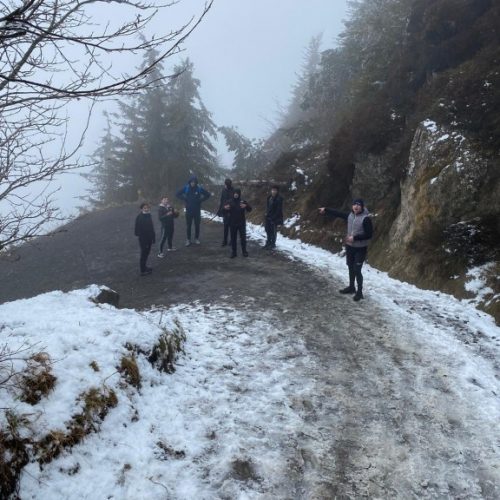 Vacances février 2021 – Sortie U15 U17 Senior Montée du Puy de Dôme par les Muletiers