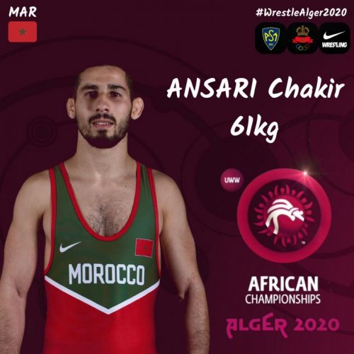 Chakir ANSARI – Championnat d’Afrique 2020 à Alger