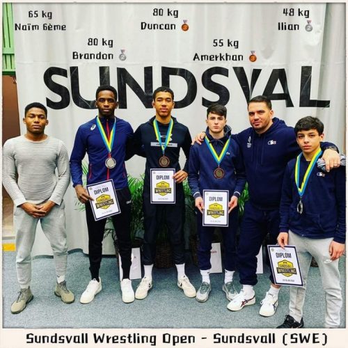 Amerkhan au Sundsvall Wrestling Open 2020