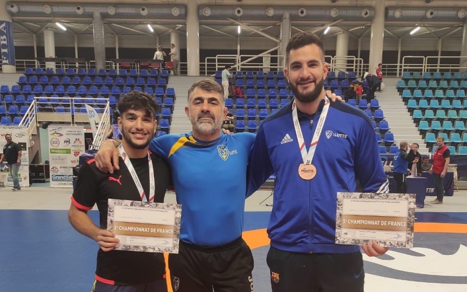 Constantin BUSTAMANTE et Samy ALYAFI médaillés de bronze aux  championnats de France senior