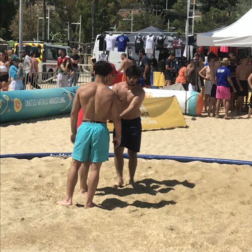 Beach wrestling 2023 Toulon (PACA)