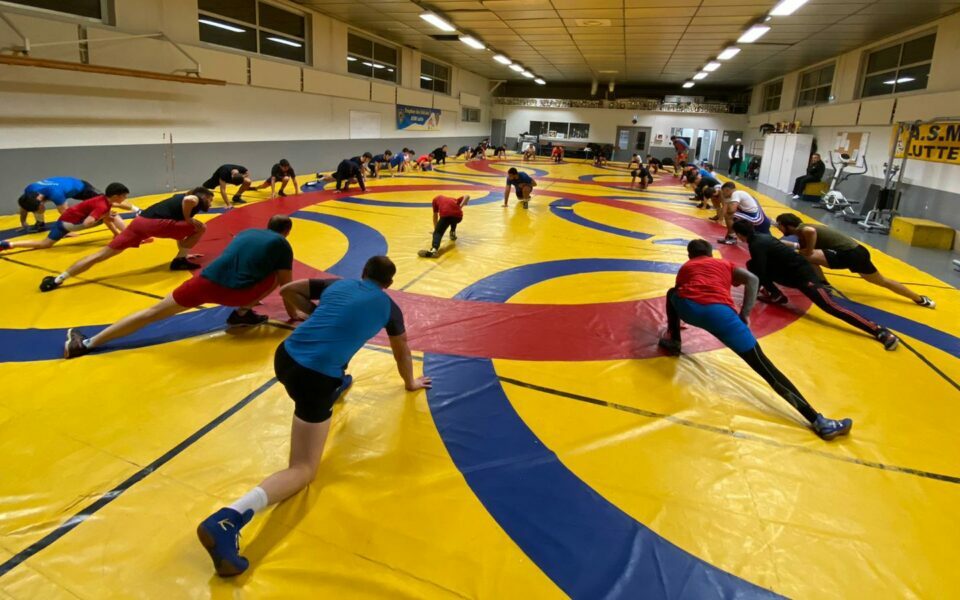 Section lutte – Entraînements pendant les vacances d’octobre