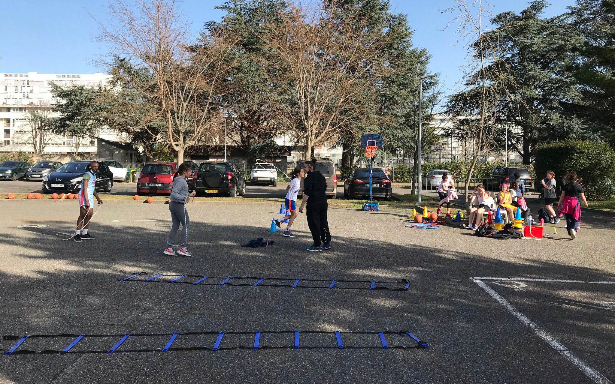 3 ateliers sportifs sur le parking de Decathlon, le samedi 8 avril après-midi