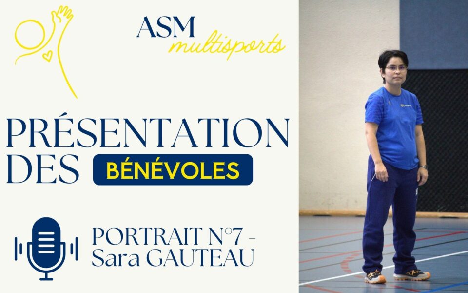 Présentation des bénévoles – Sara GAUTEAU