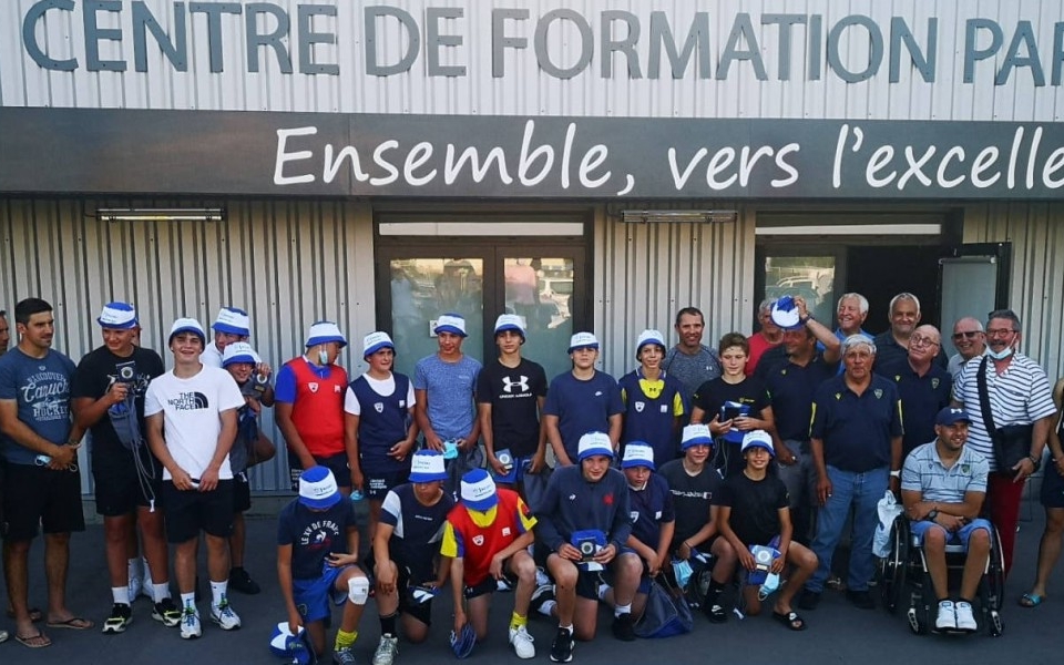 Remise de médailles pour les U14