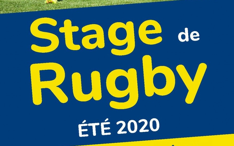 Ouverture des inscriptions pour les stages de rugby d’été !