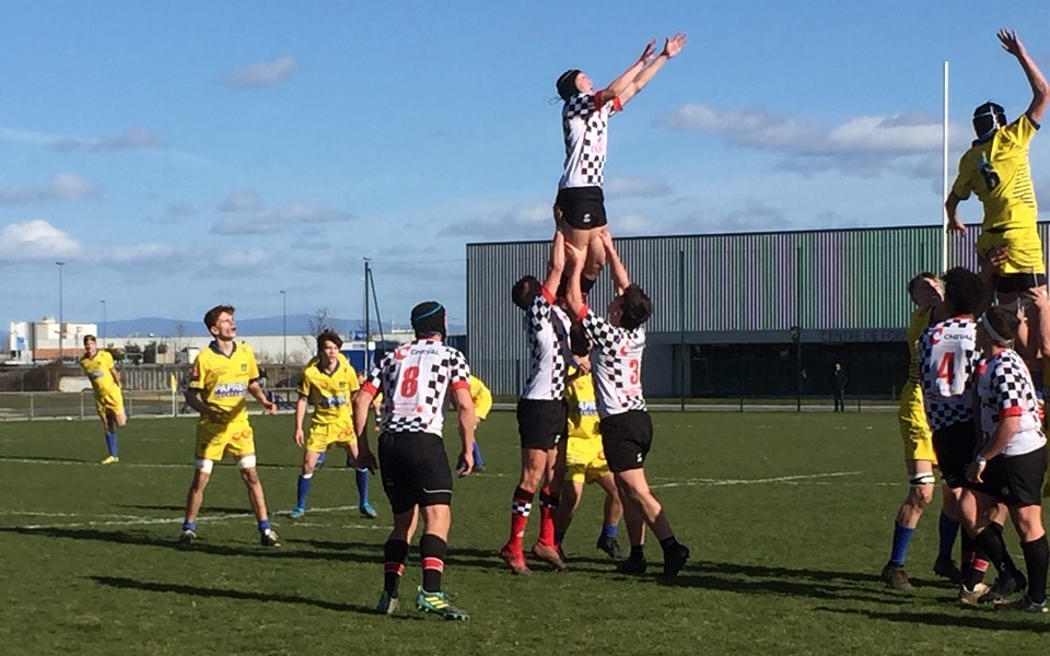 Les Cadets Alamercery s’imposent contre Valence et les Gaudermen font match nul contre le LOU