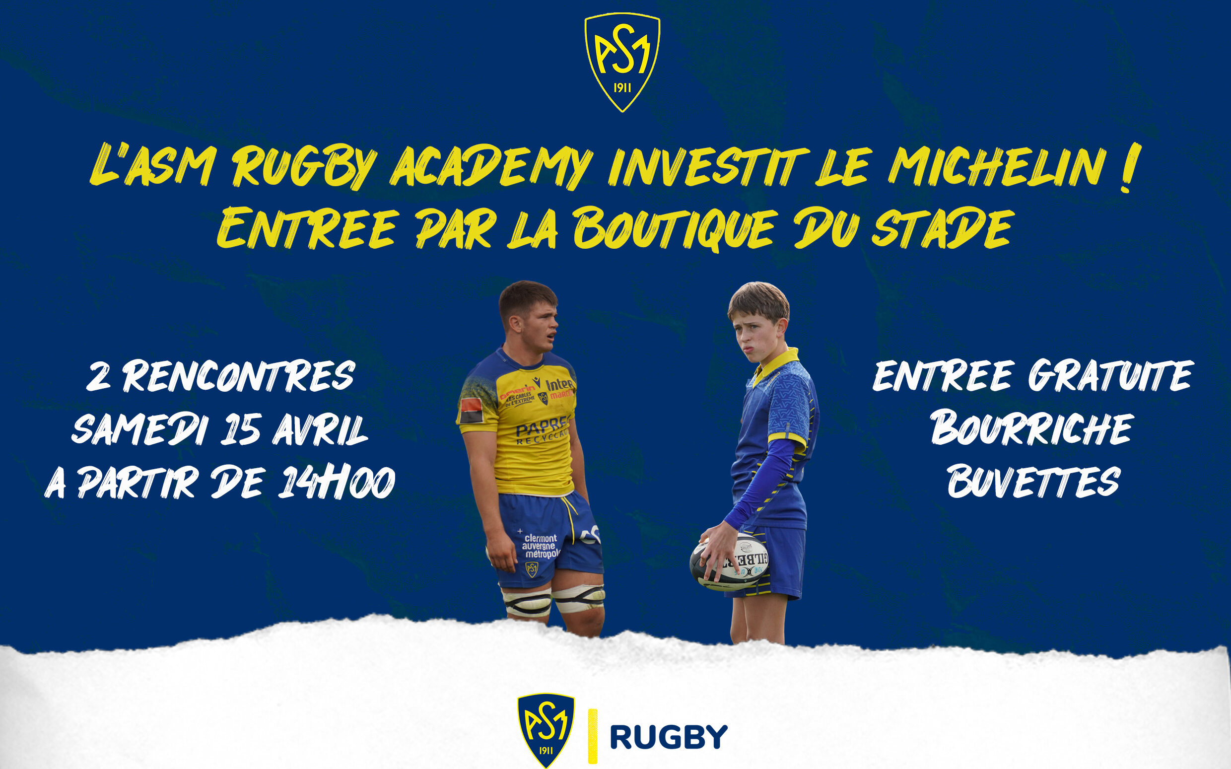 L’ASM Rugby Academy investit le Michelin !