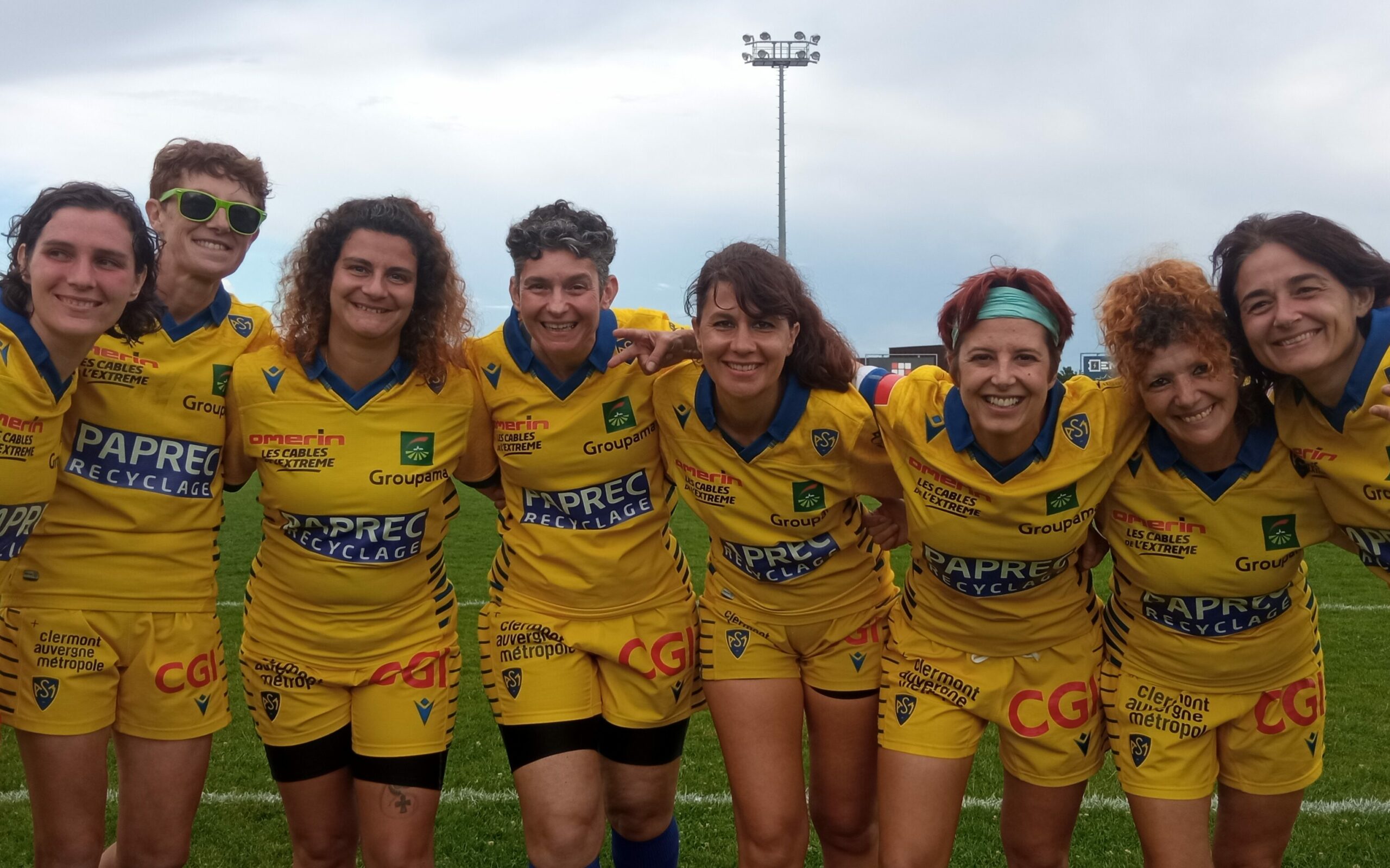 Les filles du rugby à 5 vice-championnes de la ligue AURA