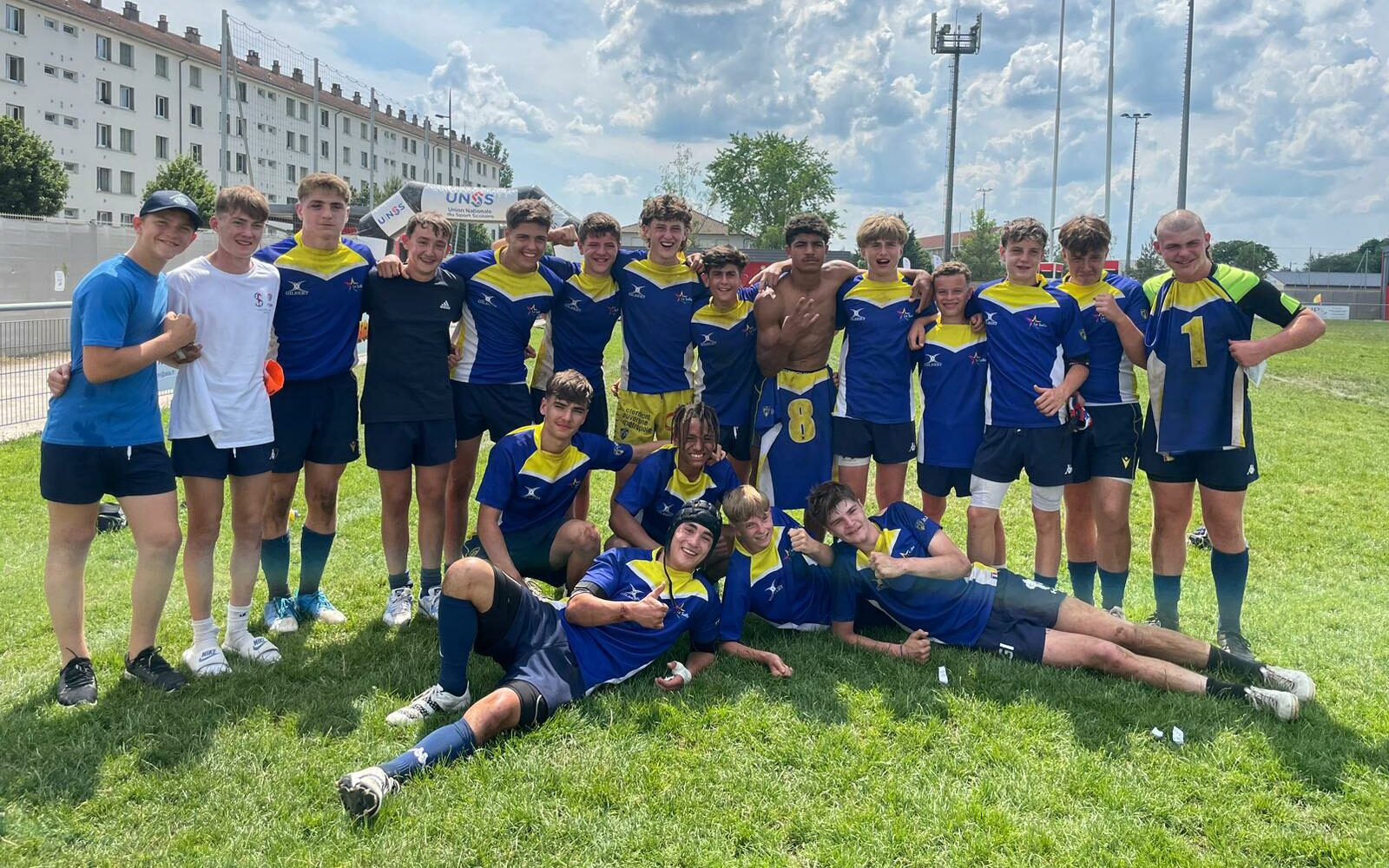 La section rugby Franc Rosier sur le podium du championnat de France UNSS !