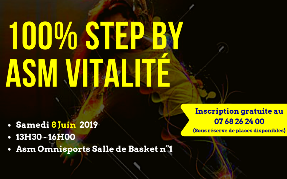 Événement 100% STEP by ASM Vitalité