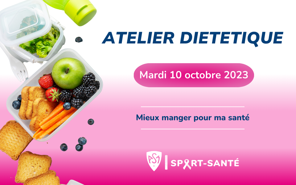 Atelier diététique spécial Octobre Rose !