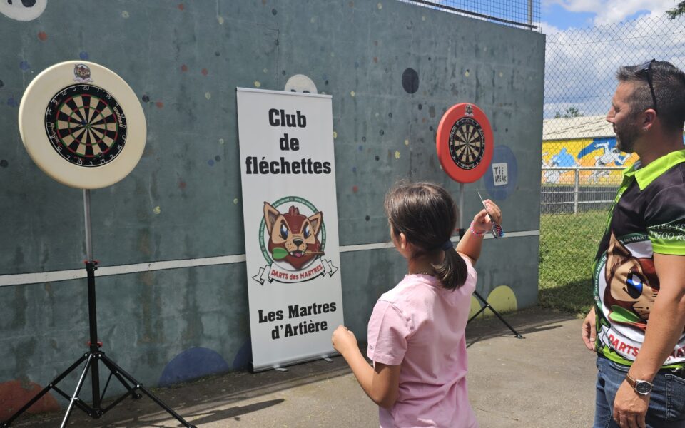 Animation fléchette cet été !