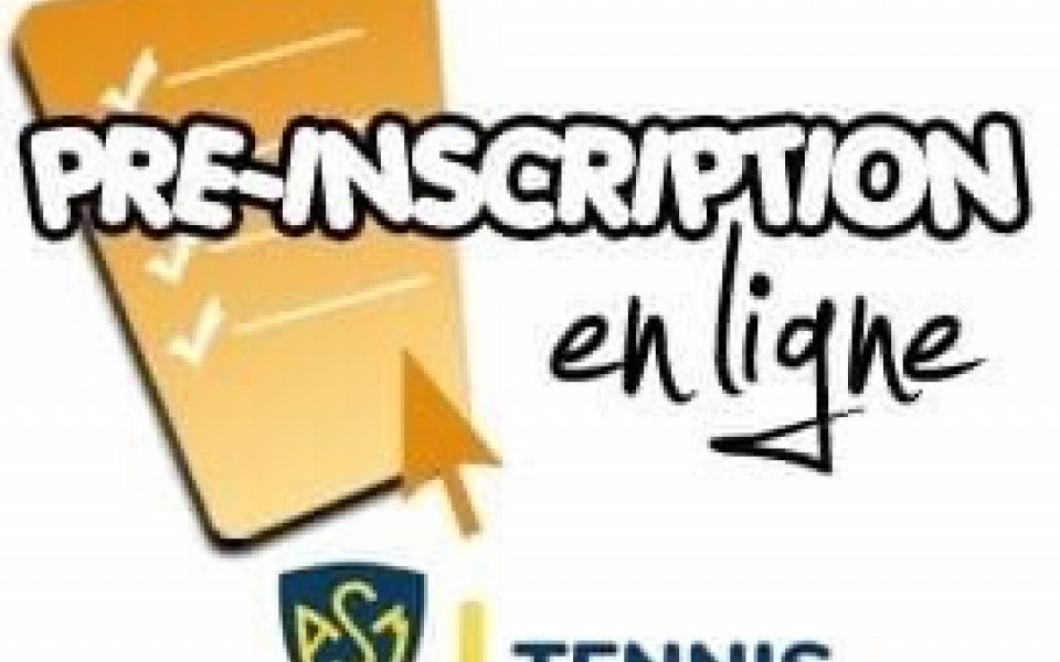 Pré-inscription année 2020/2021