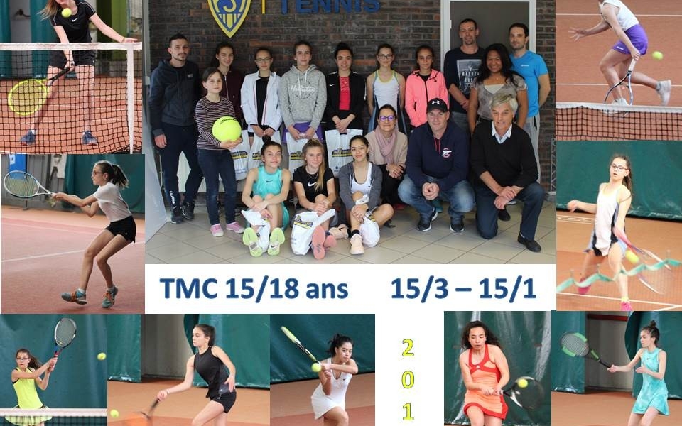 Tournoi Multi Chances 15/18 ans filles classement 15/3 – 15/1