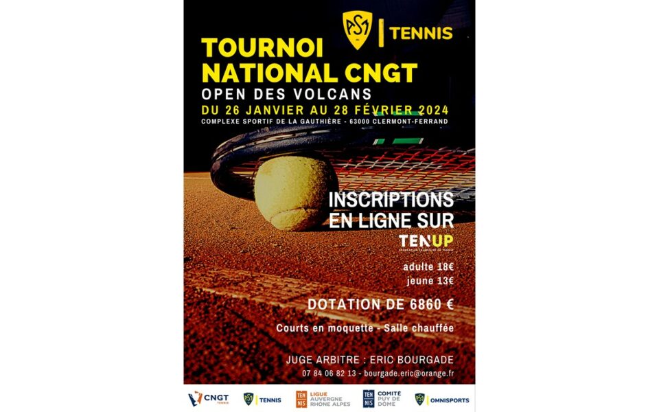 Tournoi CNGT : dernière semaine ! Finales mercredi 28 février