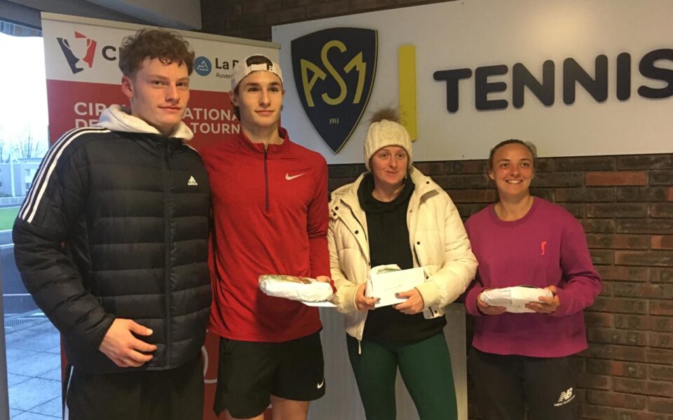 Tournoi CNGT : victoire d’Alice TUBELLO et Maxence RIVET