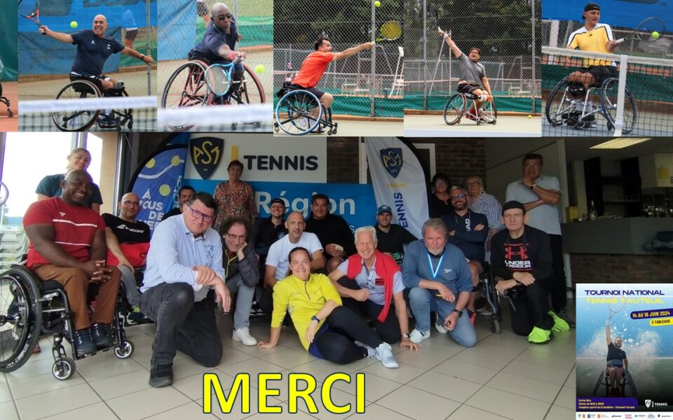 Tournoi national Tennis-fauteuil 2024 : un niveau de jeu très intéressant et des sensibilisations avec les jeunes