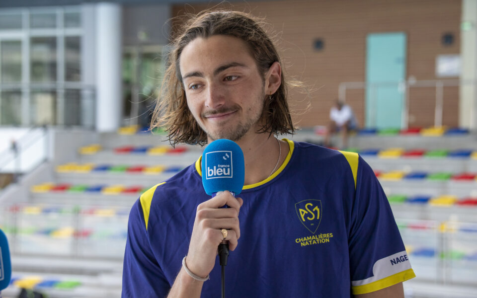 Dorian Saucier, nageur Elite de 22 ans, dans « l’ASM en mouvement »