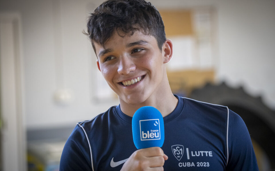 Abdoullah Issaev, 3ème au championnat d'Europe de lutte en 2022, dans 