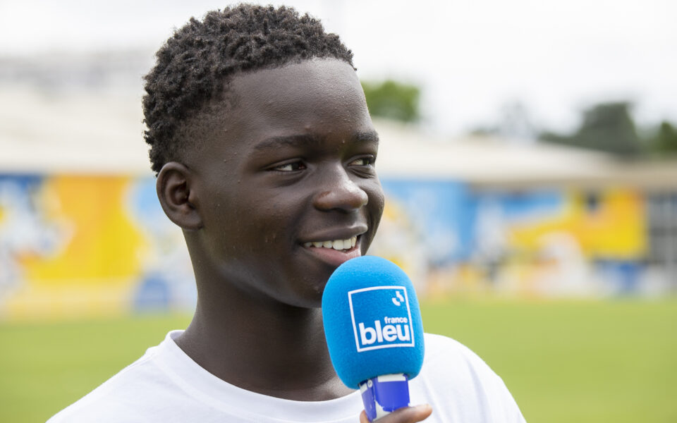 Gédéao Nzumba, footballeur, dans « l’ASM en mouvement »
