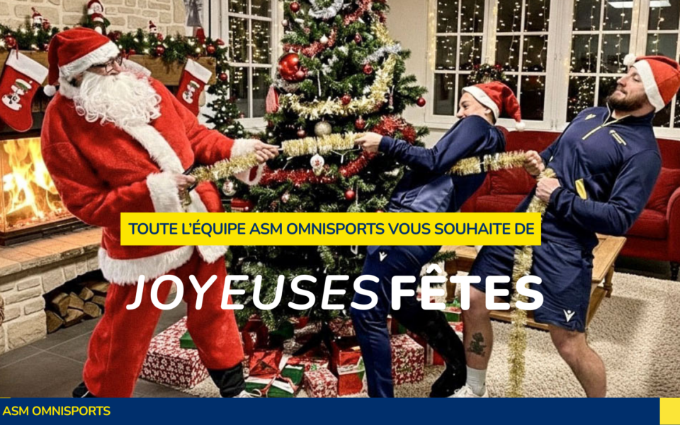 🎄 Belles fêtes de fin d’année avec l’ASM Omnisports !