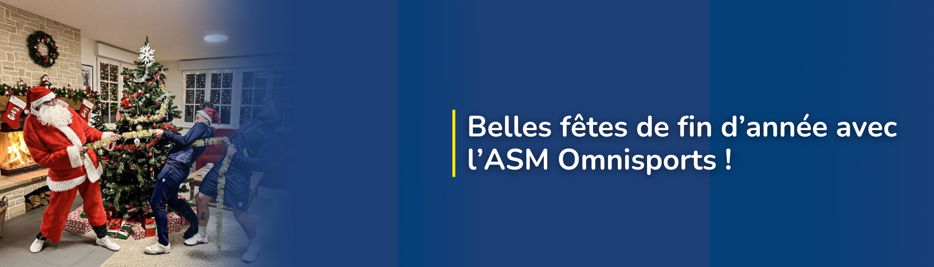 Belles fêtes de fin d’année avec l’ASM Omnisports !
