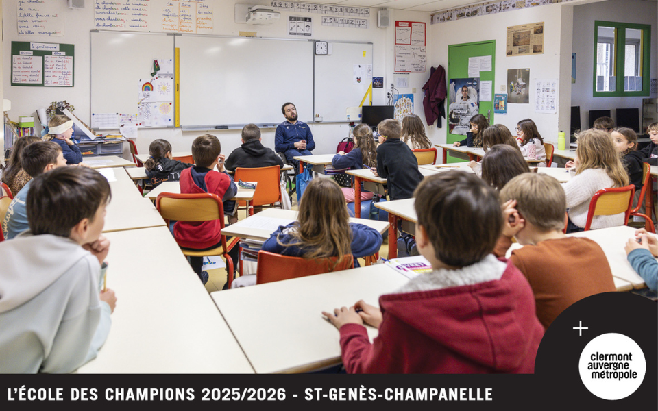 « L’École des Champions » : nos sportifs à la rencontre des enfants