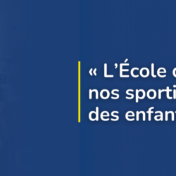 « L’École des Champions » : nos sportifs à la rencontre des enfants