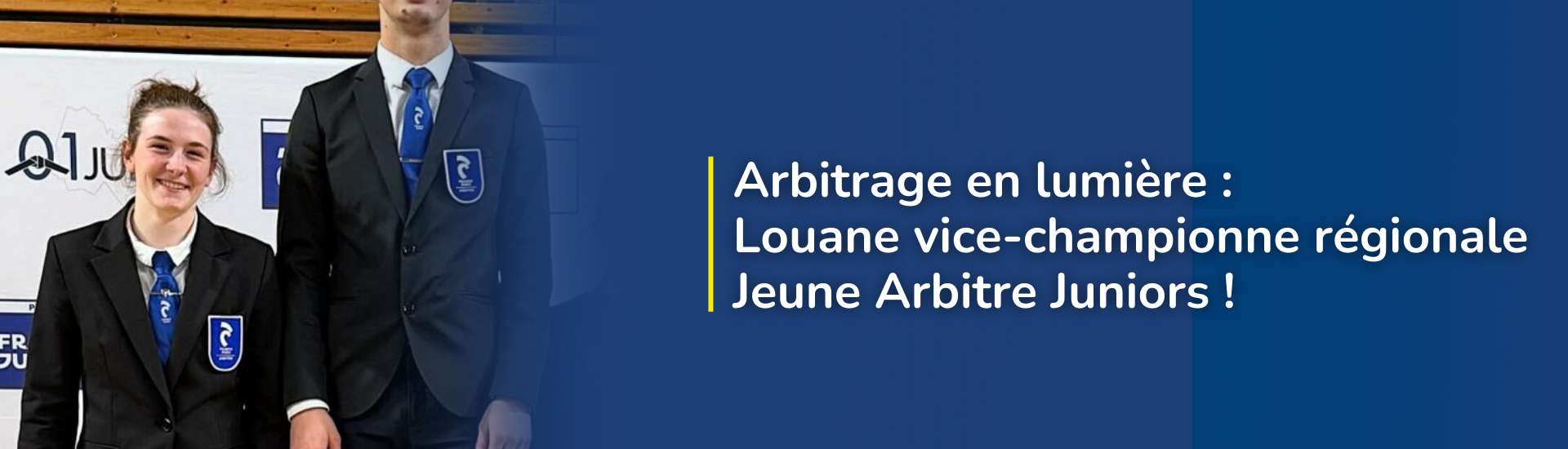 Arbitrage en lumière : Louane vice-championne régionale Jeune Arbitre Juniors !