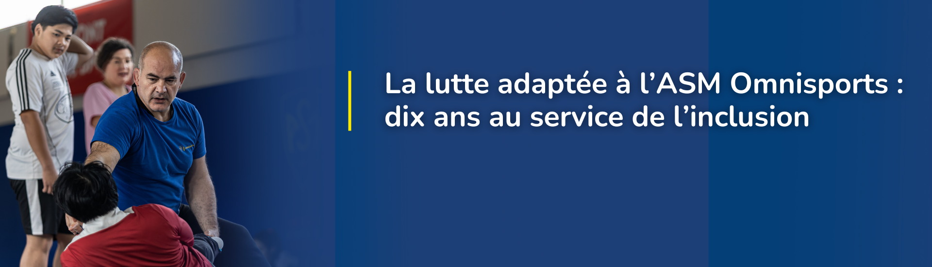 La lutte adaptée à l’ASM Omnisports : dix ans au service de l’inclusion