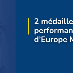 2 médailles et de belles performances aux Championnats d’Europe Masters !
