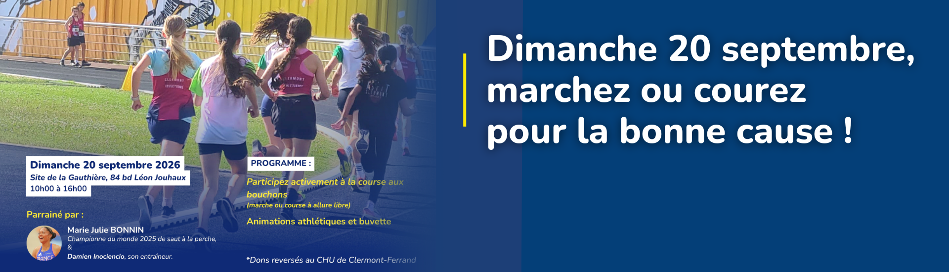 Une course contre les cancers pédiatriques. 