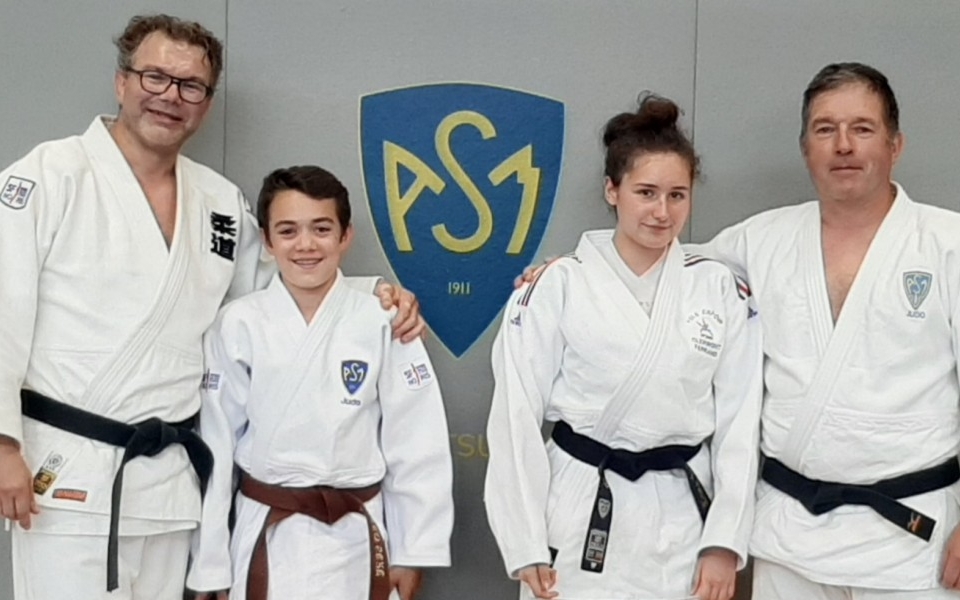 Deux judokas asémistes admis dans une structure sportive fédérale de haut niveau