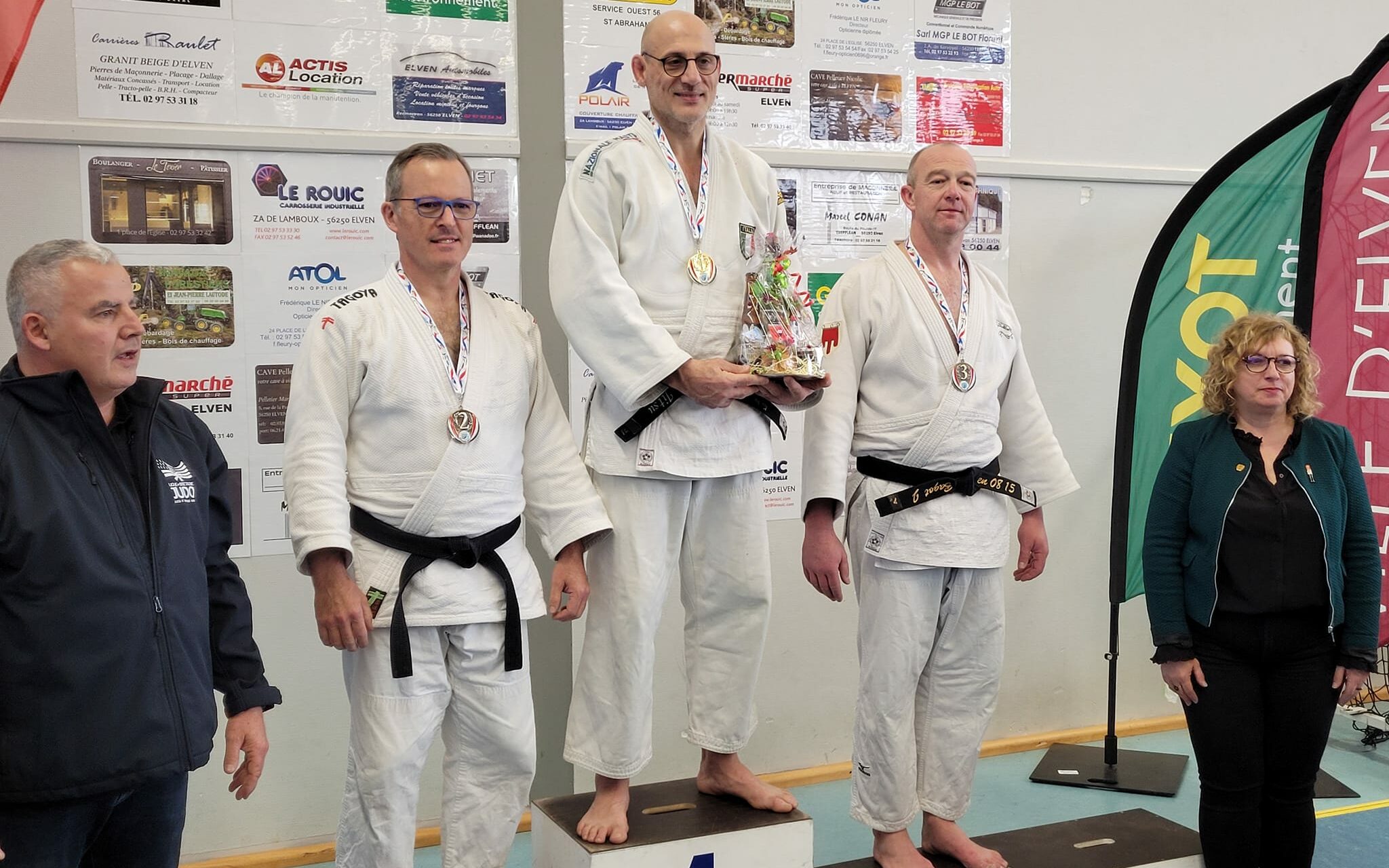 Jérôme Bagot : 3ème au tournoi vétérans d'Elven !