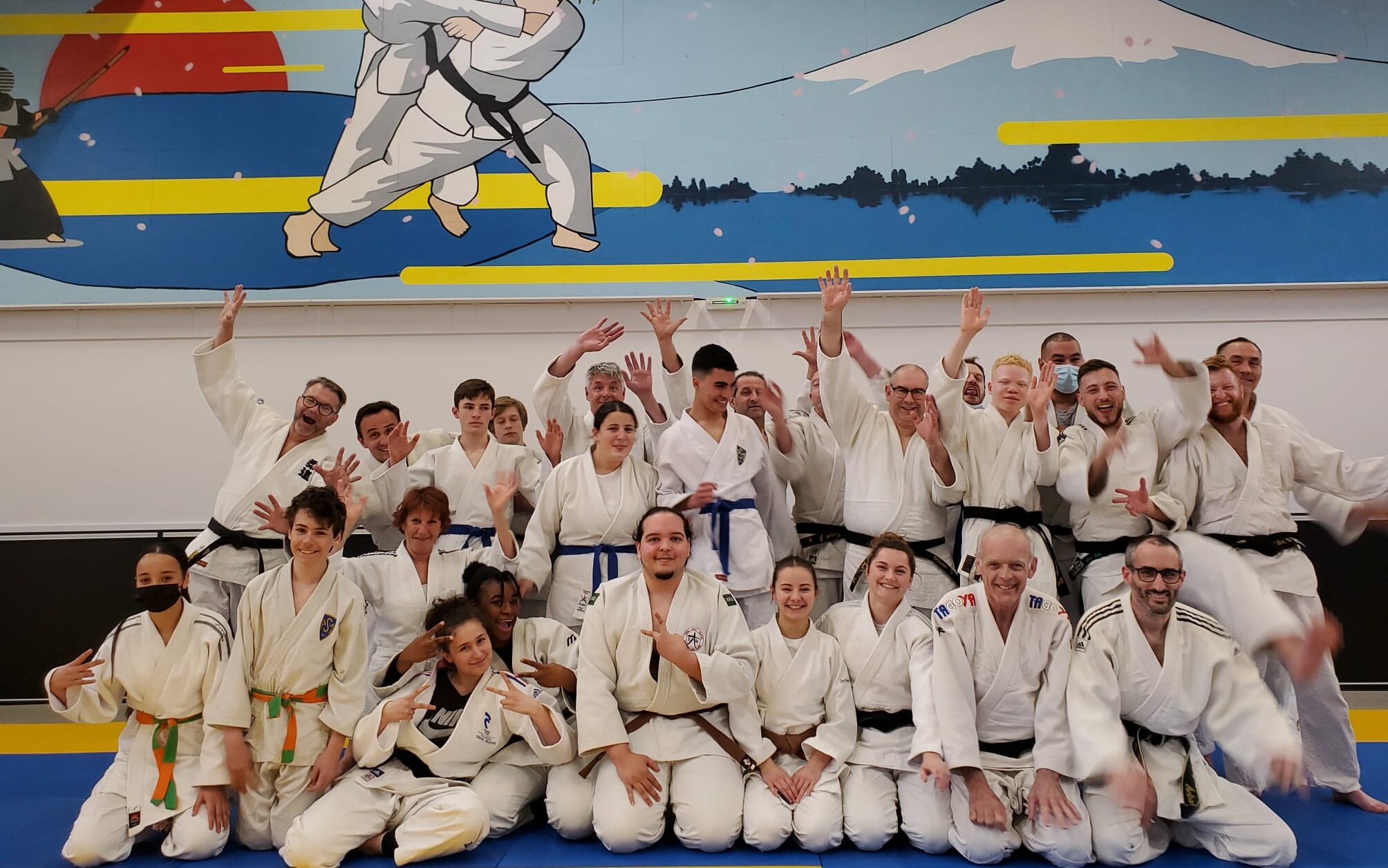 Accueil du judo club de St Jean de Braye