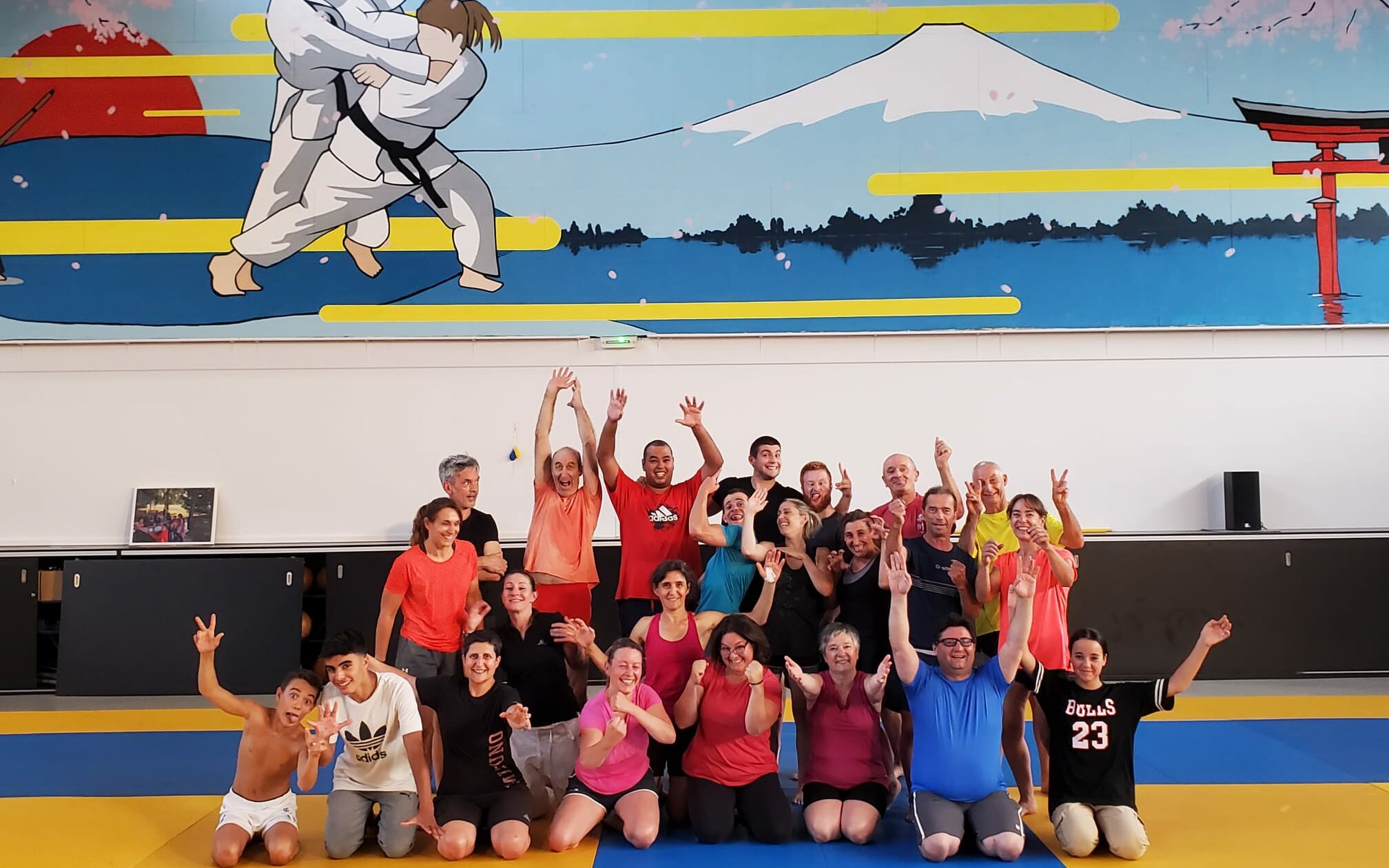 La chaleur n'arrête pas nos judokas !