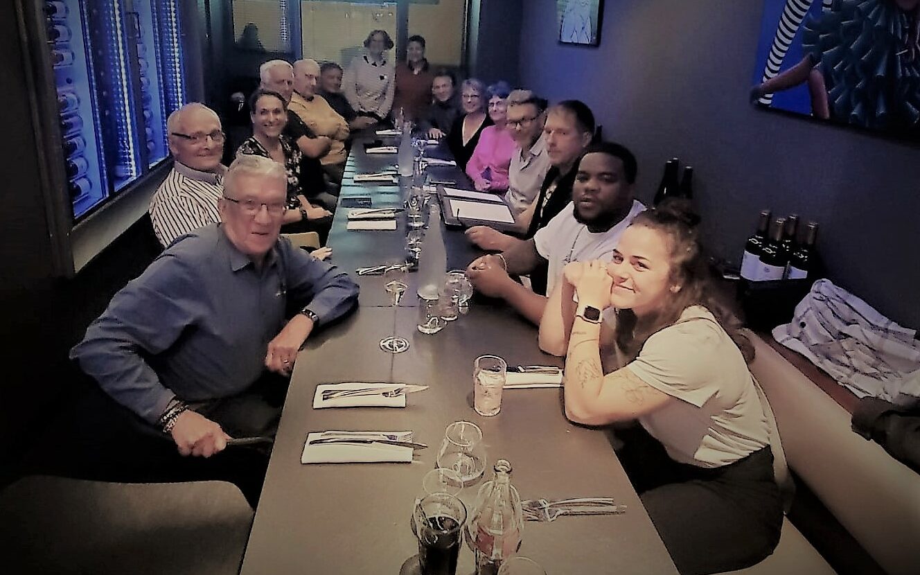 Dîner de travail du bureau de la section judo