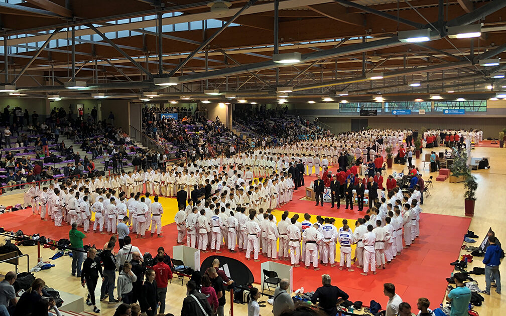 900 compétiteurs attendus au tournoi européen de judo cadets/cadettes de Clermont-Ferrand label excellence 2022