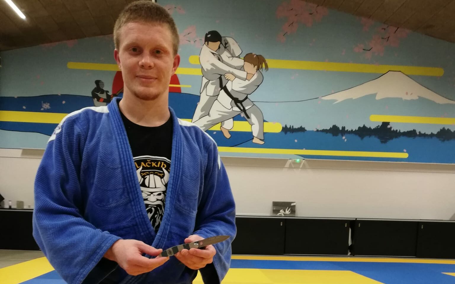 Dernier entraînement avec Adrian venu de Serbie !