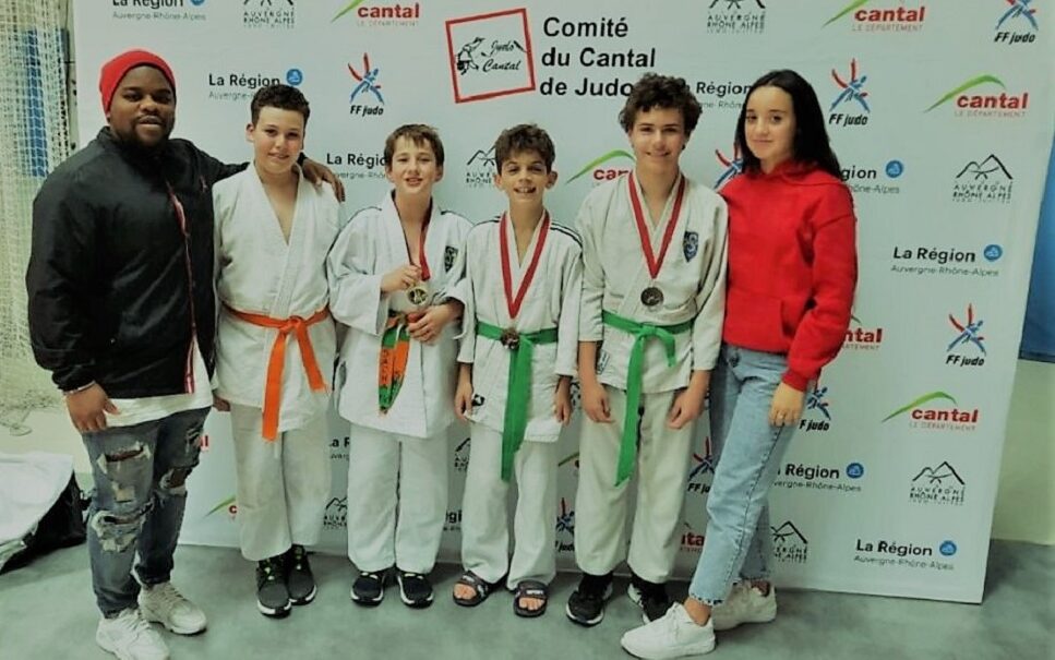 Nos benjamins & minimes sur les podiums de l'Open du Cantal