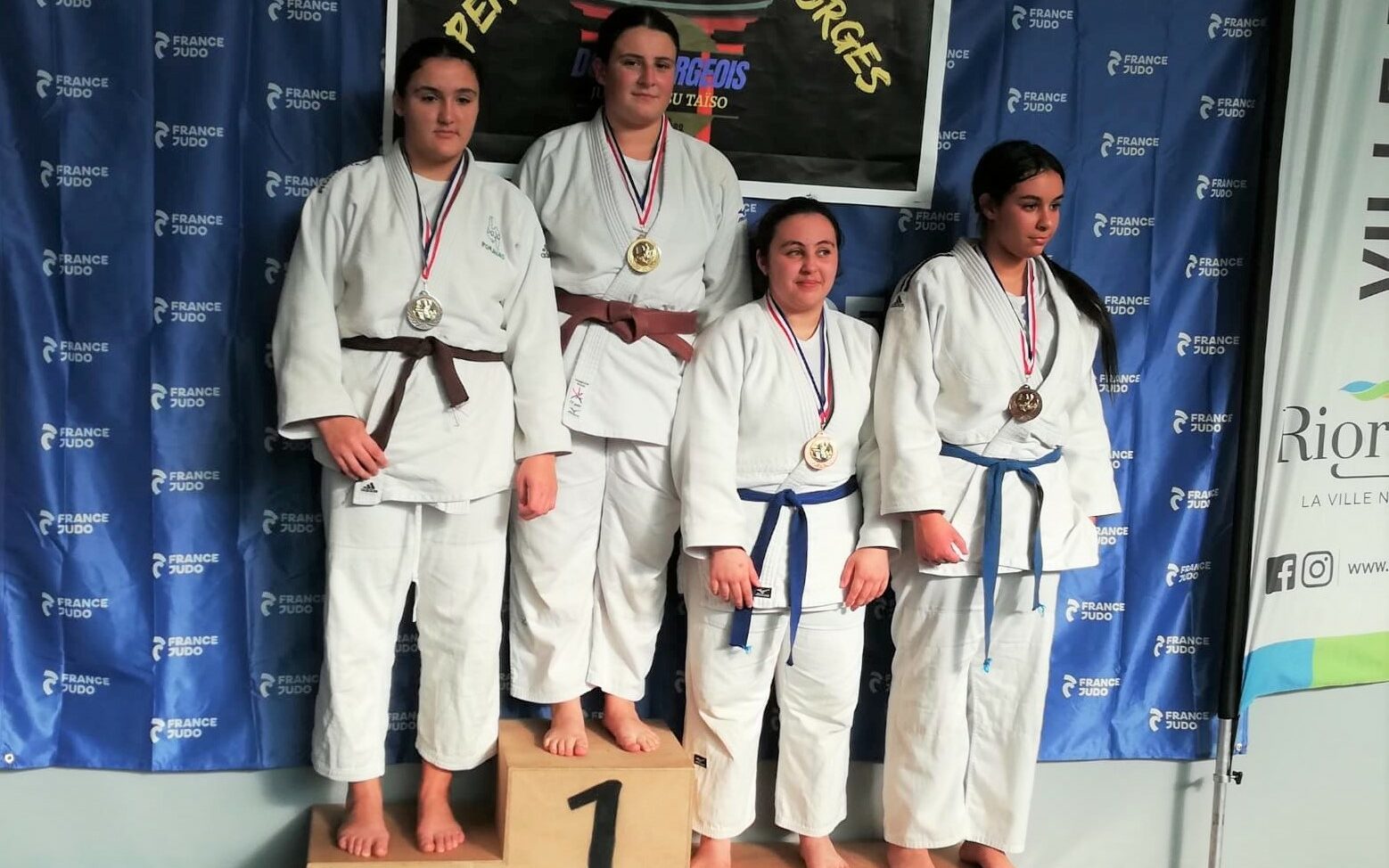 Ilohane 1ère à l'Open de Riorges en catégorie cadettes