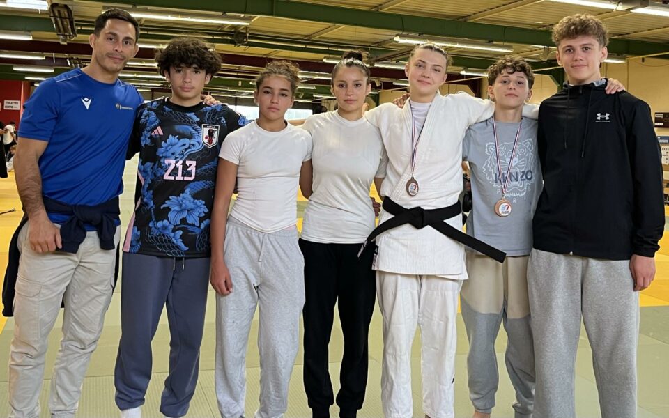 Norah et Noham sur le podium au tournoi de Tours !