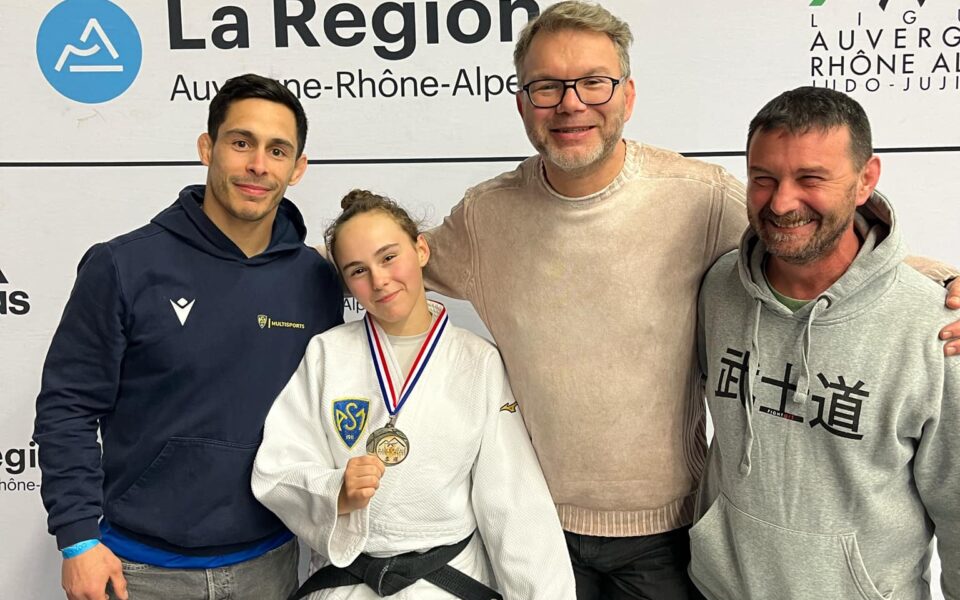 Salomé en ARGENT au chpt régional AURA à Bourg-de-Péage