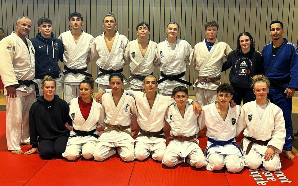 🟡🔵 NOS JUDOKAS EN STAGE INTERNATIONAL À CEY...