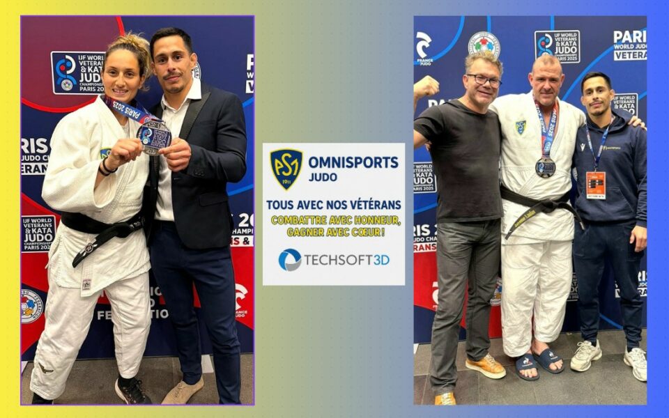 🥈🥈 Deux médailles d’argent au Championnat du Monde Vétérans !