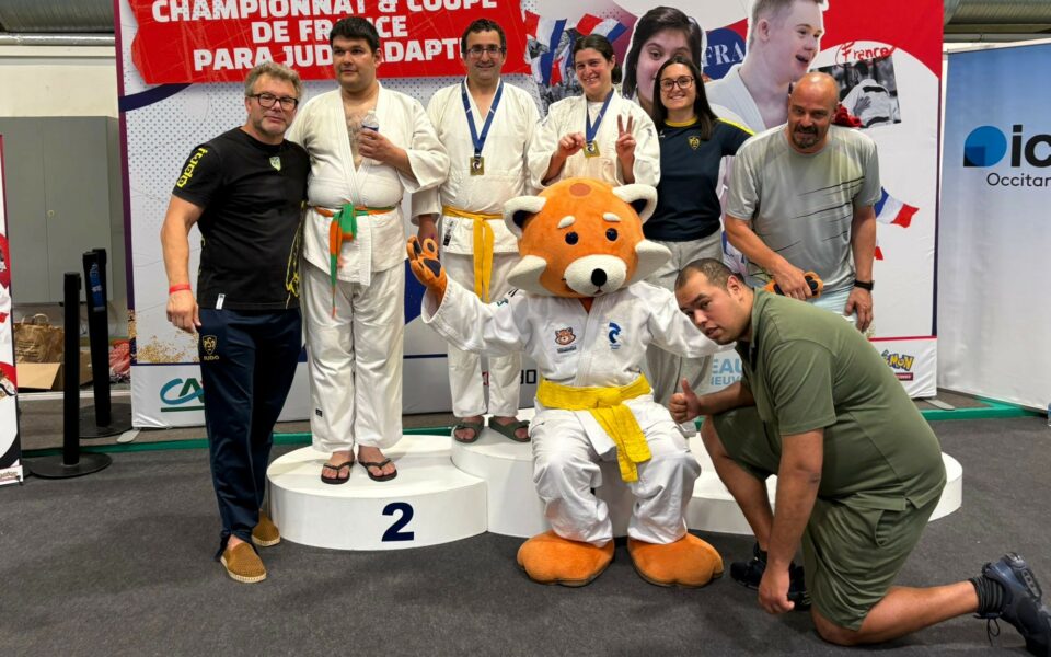 Para Judo Adapté : nos Jaune et Bleu au rendez-vo...
