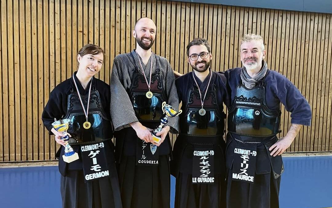 Les kyusha clermontois au sommet !